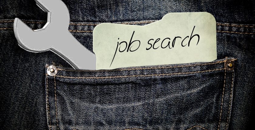 note "job search" dans la poche recherche d'emploi